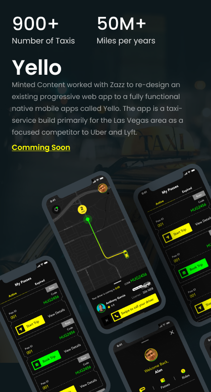 Zazz agency's portfolio